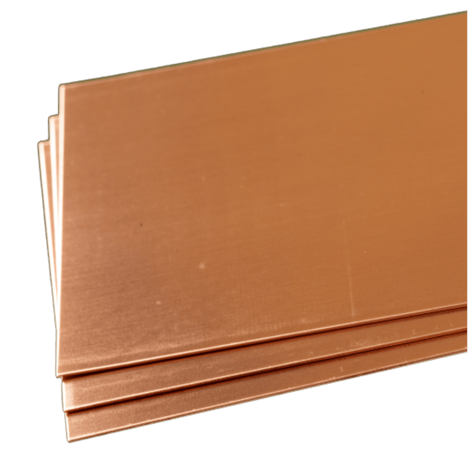 22 Mil/ 6 X 6 (2) Copper Sheets | Basic Copper