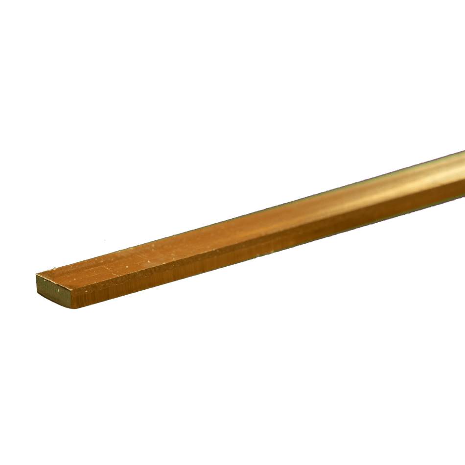 Brass Strip: 0.093 Thick x 3/4 Wide x 12 Long (1 Piece) – ksmetals
