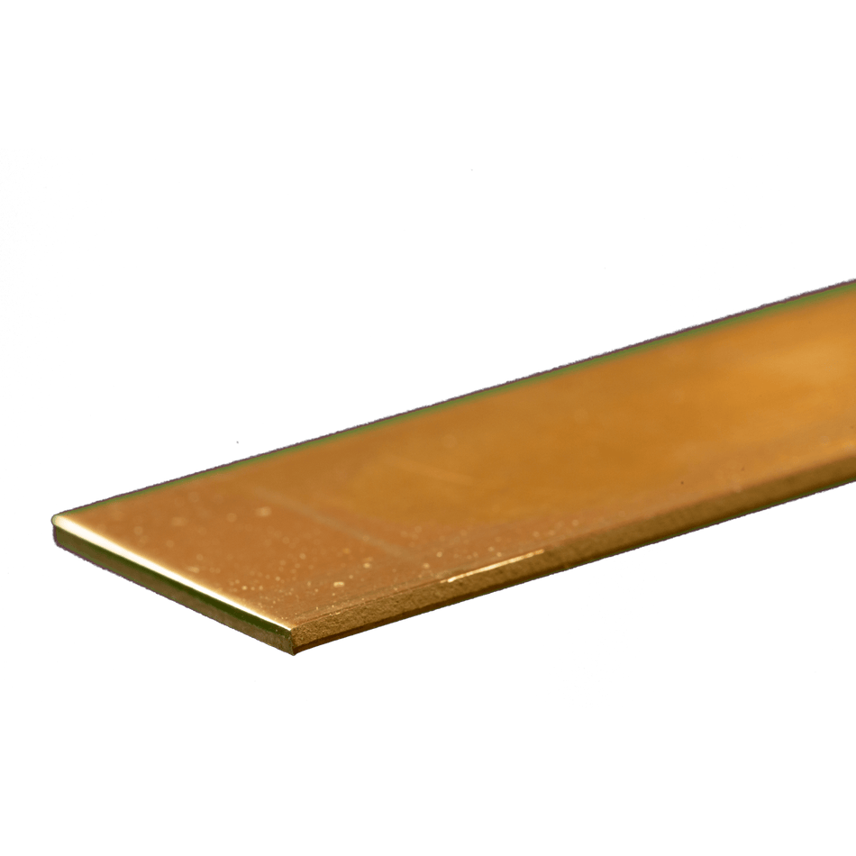 Brass Strip: 0.093 Thick x 3/4 Wide x 12 Long (1 Piece) – ksmetals