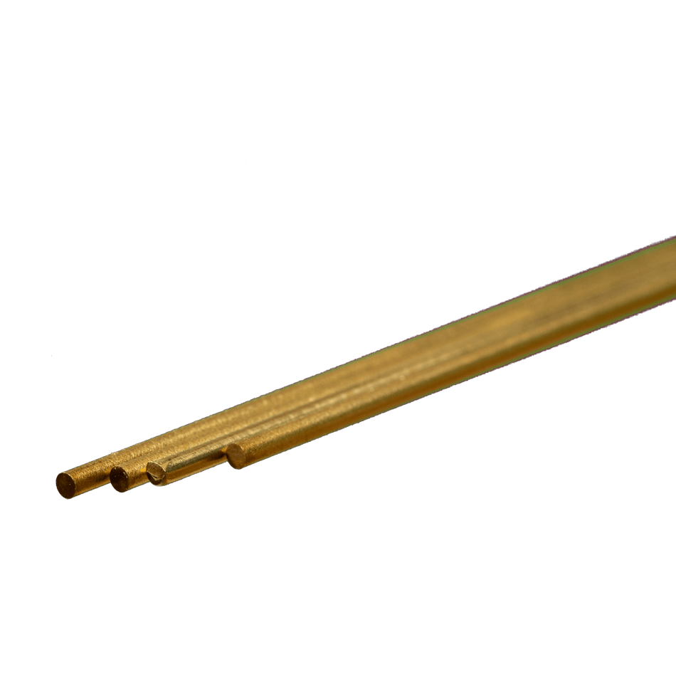 Round Brass Rod: 1mm OD x 300mm Long (5 Pieces) – ksmetals