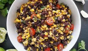 Southwest Black Bean, Corn and Quinoa Salad