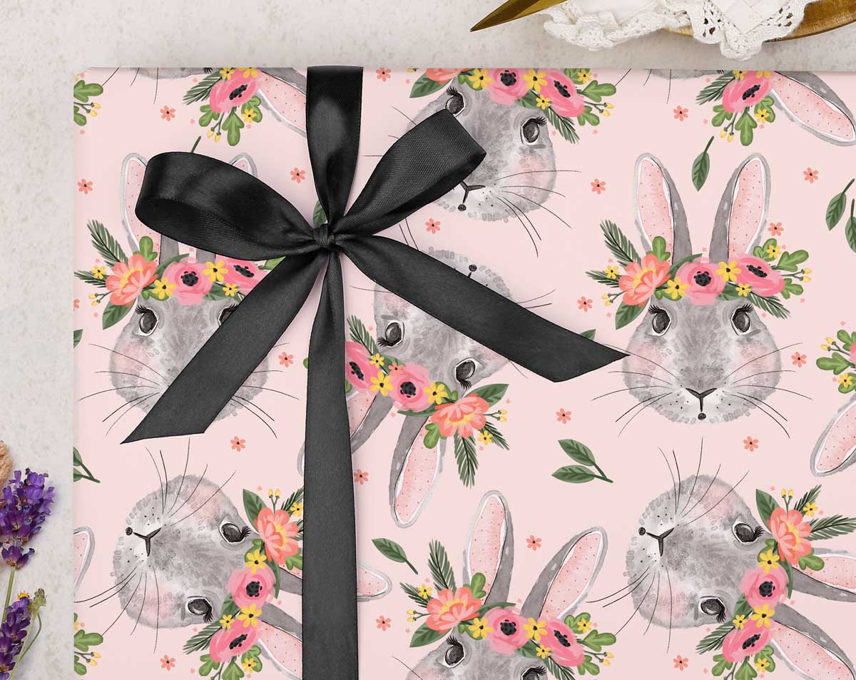Easter Wrapping Paper, Eco Friendly Gift Wrap, Making Meadows