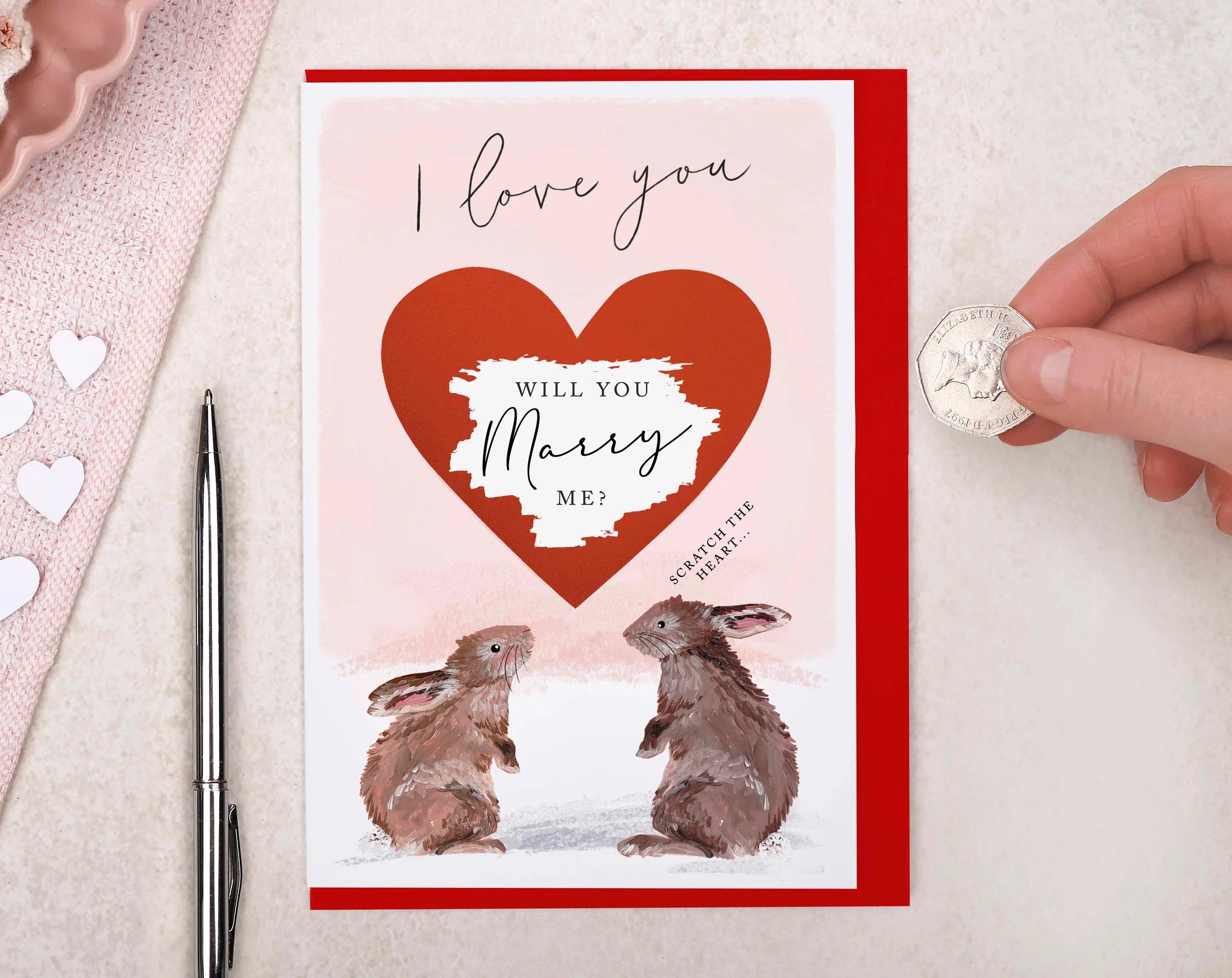 scratch to reveal will you marry me proposal card