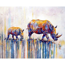 Charger l&#39;image dans la galerie, Famille Rhinocéros
