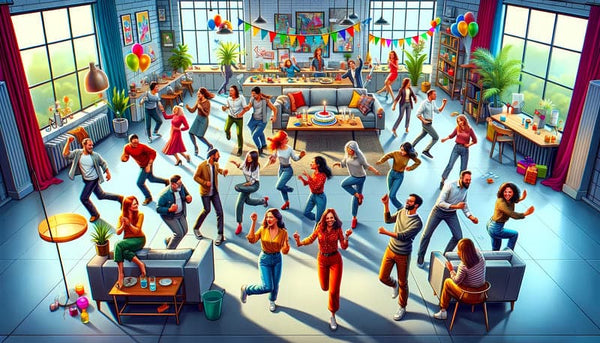 Flashmob Maison - Surprise Dansante et Collective jeu anniversaire le cadre magique
