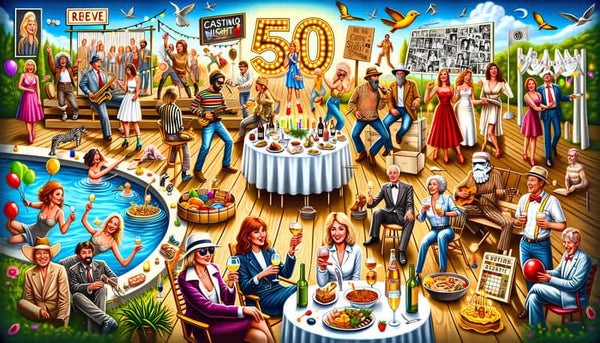 Jeu anniversaire 50 ans : Top 10 des Activités pour une Fête Mémorable