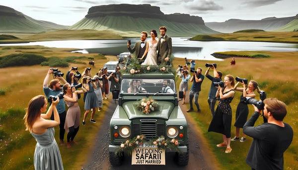 Un safari-photo spécial mariage animation mariage jeu