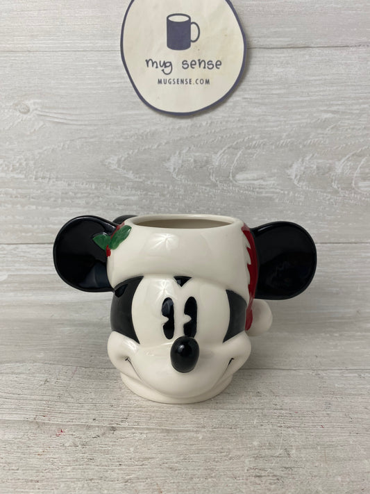 🎃 Disney Mickey Mouse Halloween Ghost Mug Coffee Cup Stirrer NEW