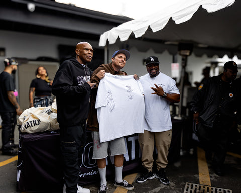 OG Nation Turkey Drive in Maywood Los Angeles CA Special Guests Big Boy & WC