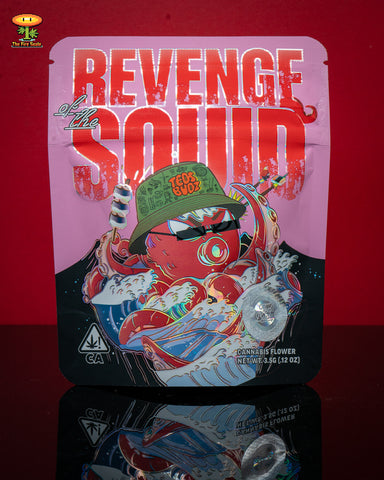 Teds Budz Revenge Of The Squid Cannabis Review Bonafide Dispensary