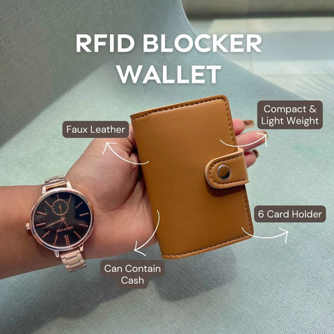 Smart RFID Blocker Wallet for Travelers - Napeazy Zone