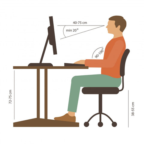 what is the correct sitting posture