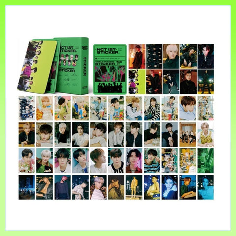Lanbena K-pop Nct 127 Fan Photo Card 55 Pcs / set Kpop Nct127 Lomo