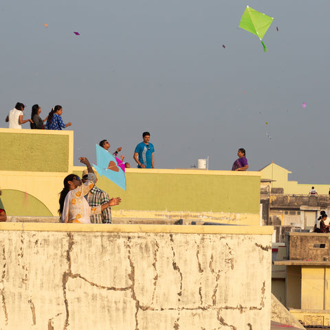 places to visit in gujarat - Kite festival 