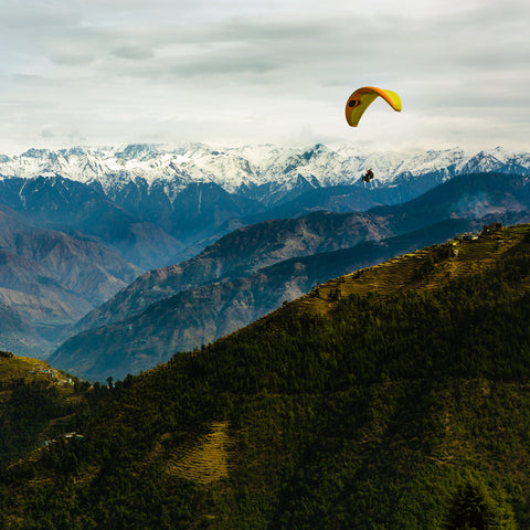 places to visit in Dalhousie - Paragliding in Khajjar
