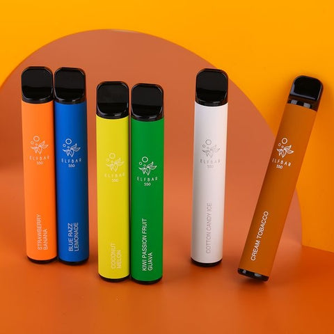 20mg ELF Bar Disposable Vape Pod 600 Puffs