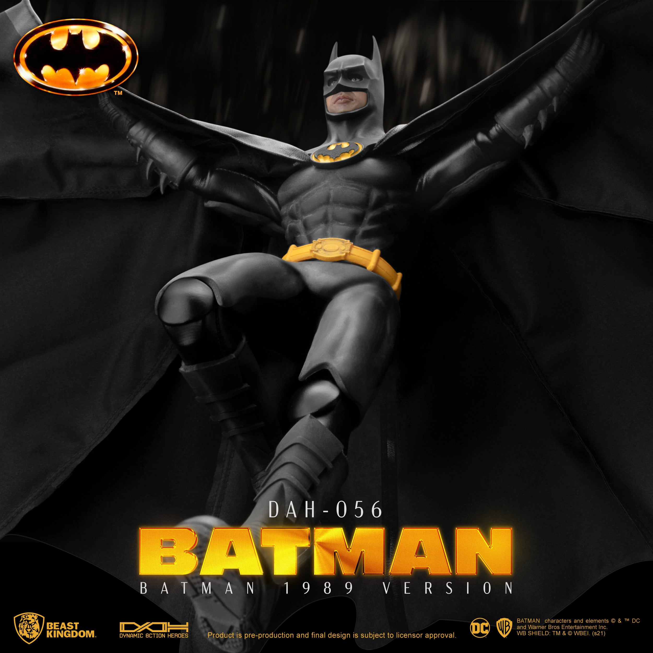 Beast Kingdom DAH-056 Batman 1989: Batman Dynamic 8ction Heroes Action –  Beast Kingdom SEA