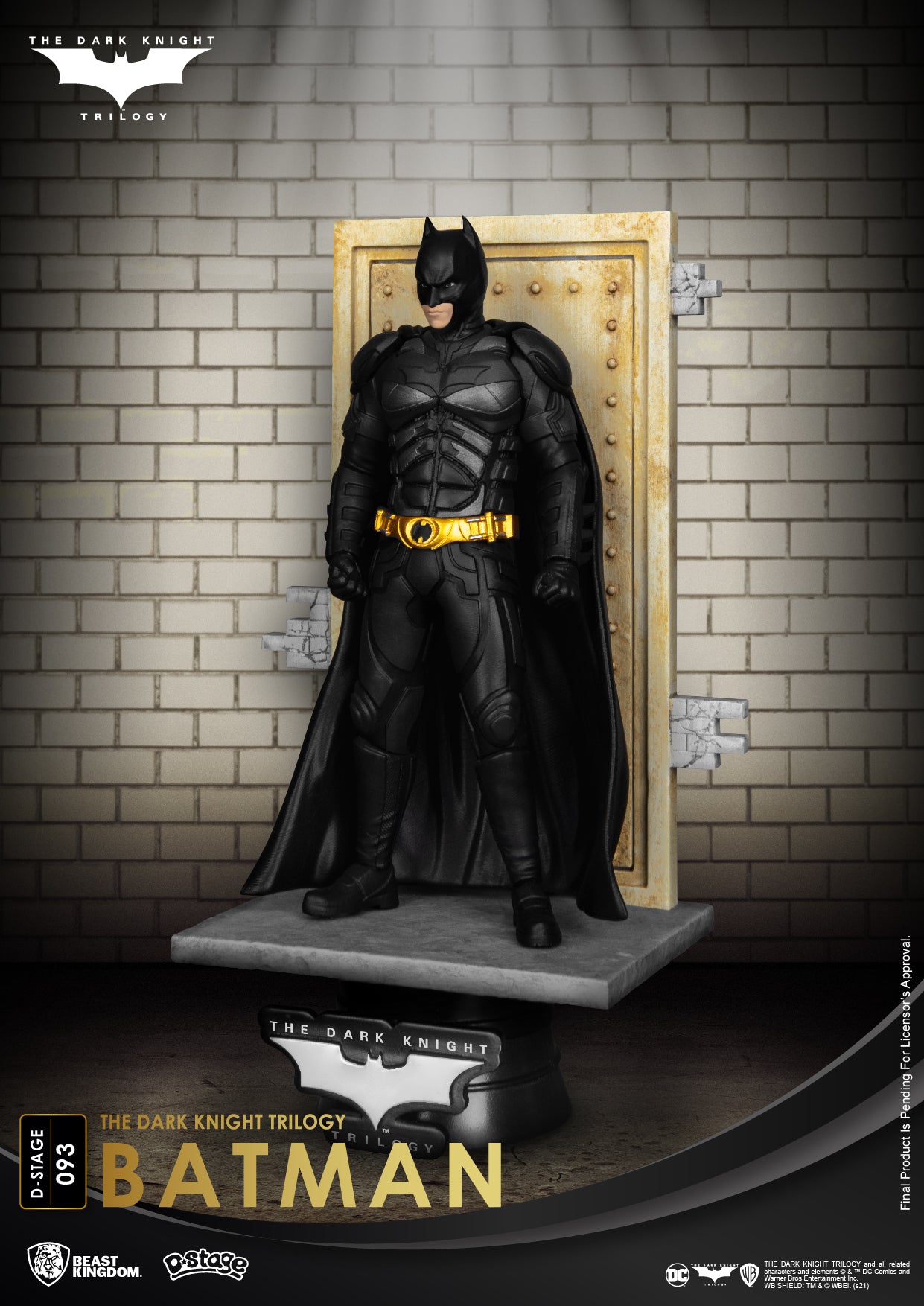 Beast Kingdom DS-093 DC Batman The Dark Knight Trilogy: Batman Diorama –  Beast Kingdom SEA