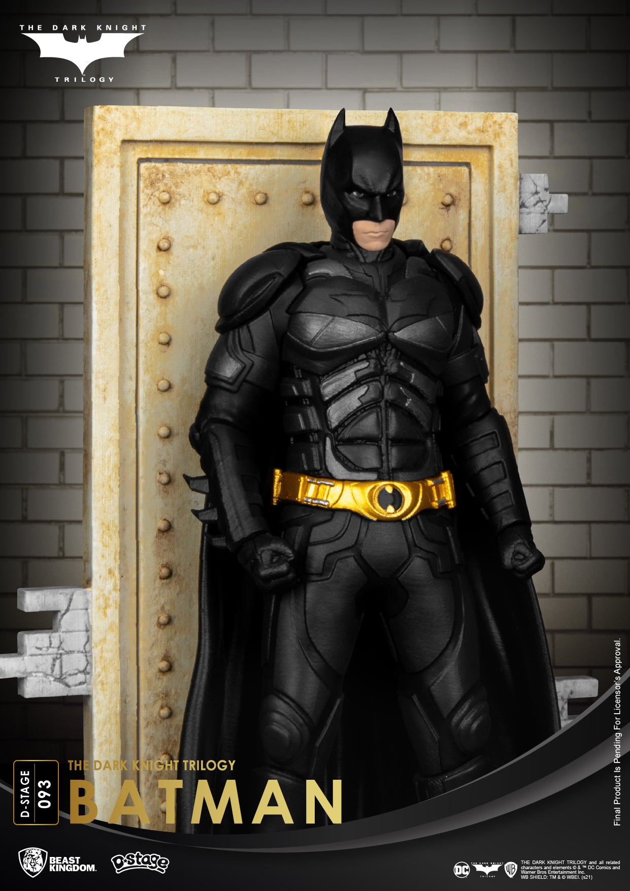 Beast Kingdom DS-093 DC Batman The Dark Knight Trilogy: Batman Diorama –  Beast Kingdom SEA