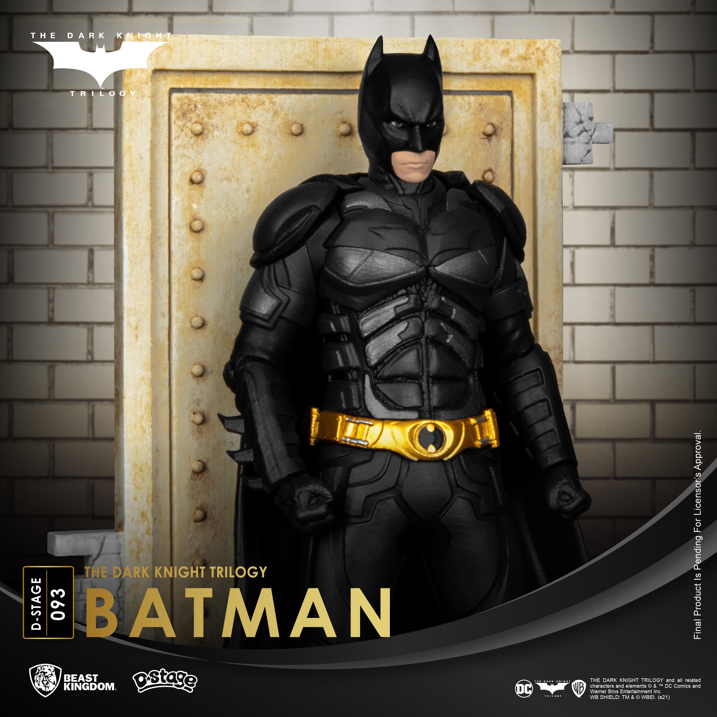 Beast Kingdom DS-093 DC Batman The Dark Knight Trilogy: Batman Diorama –  Beast Kingdom SEA