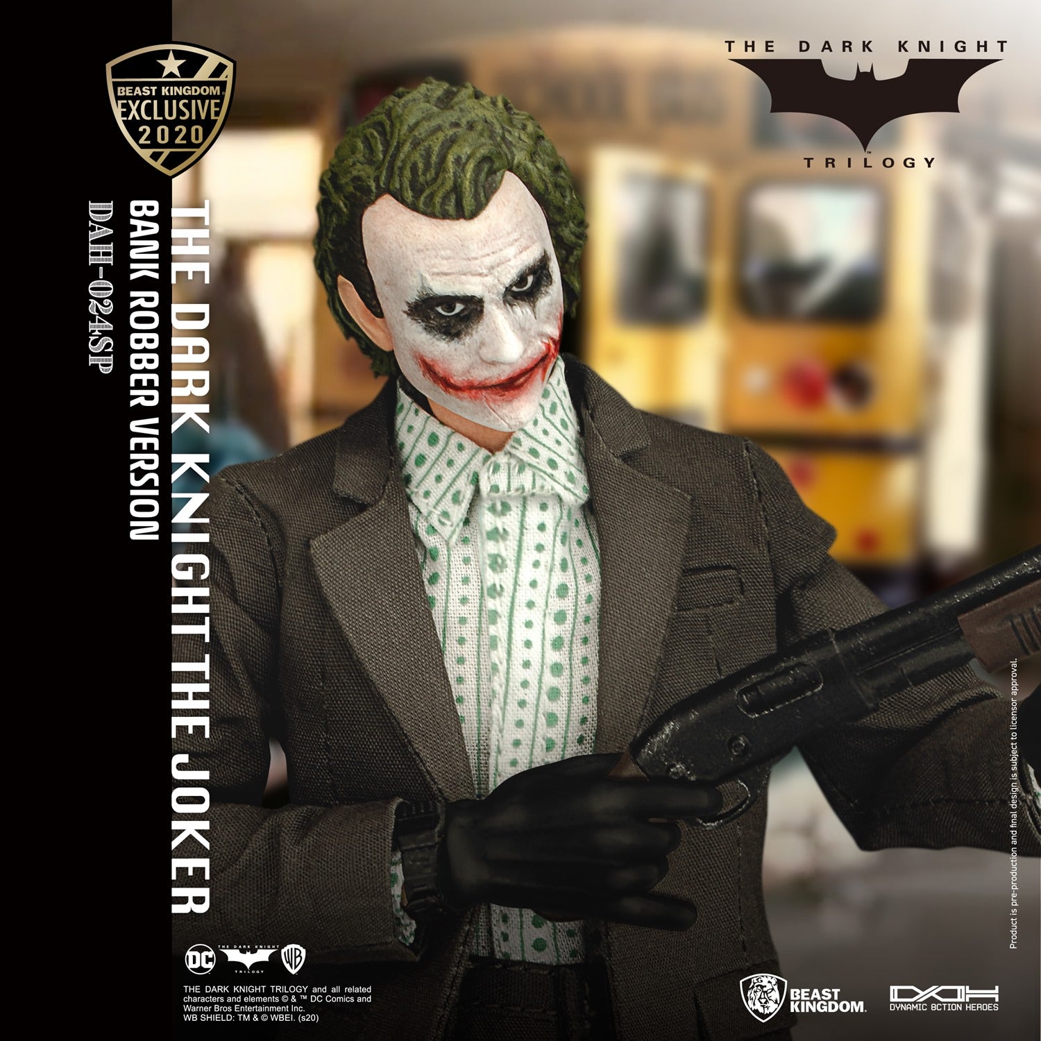 Beast Kingdom DAH-024SP DC Batman The Dark Knight: The Joker Bank Robb –  Beast Kingdom SEA