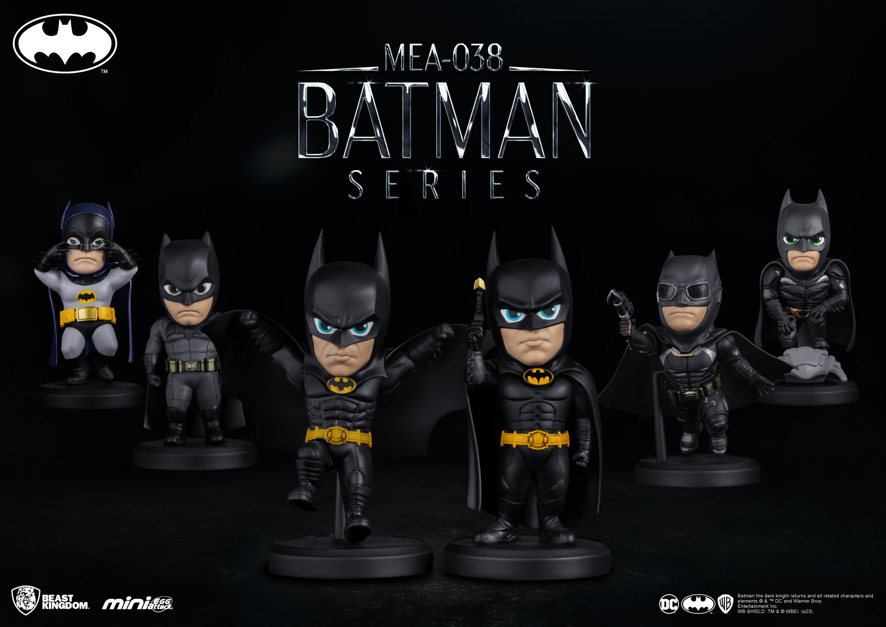 Beast Kingdom MEA-038 DC Batman Series Set (6PCS) – Beast Kingdom SEA