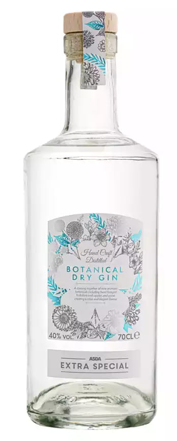 Asda Extra Special Botanical London Dry Gin
