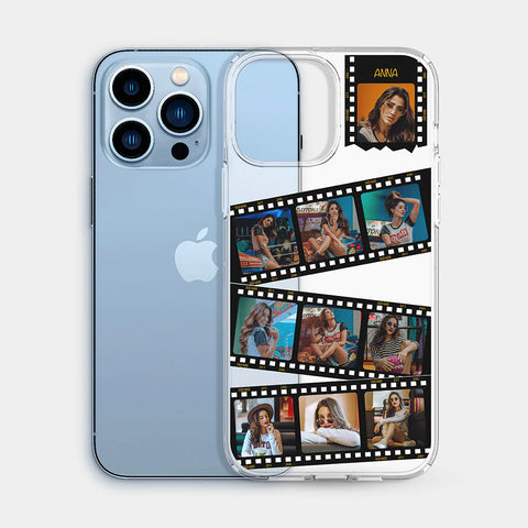 étui pour iphone avec film photo