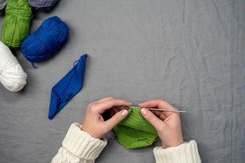 processus de tricotage