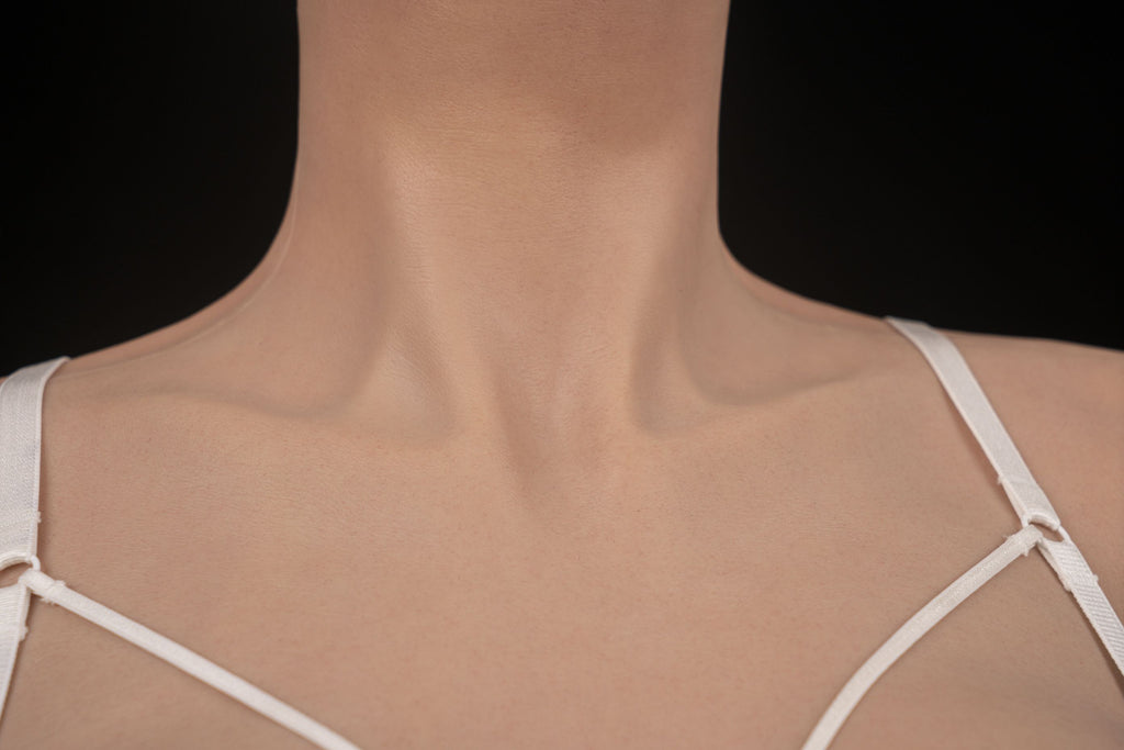 Upgraded A-G Cup Breastplate Realistic Clavicle