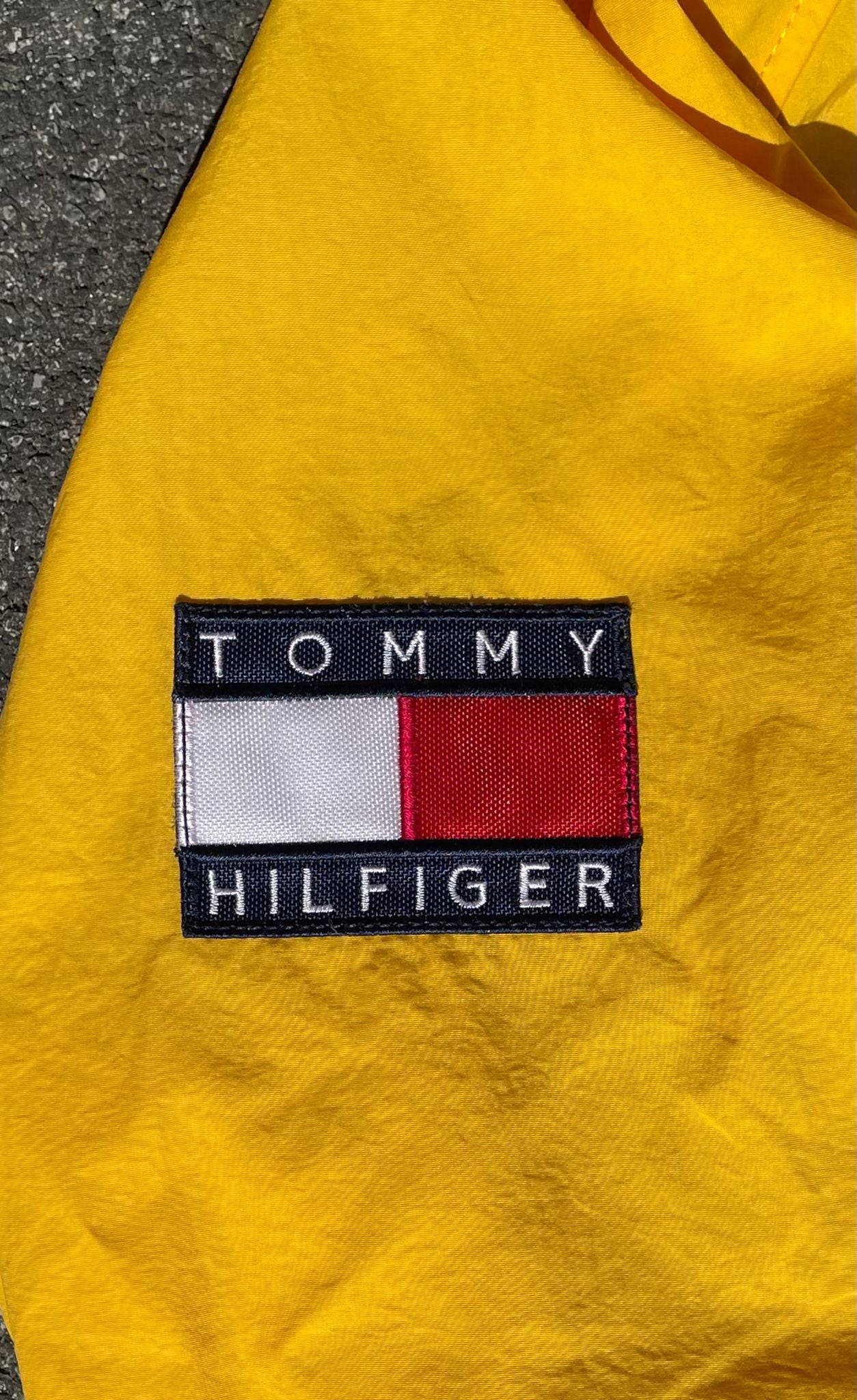 tommy jeans yellow jacket