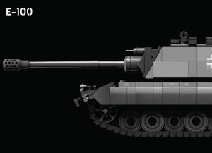 e 100 self propelled gun