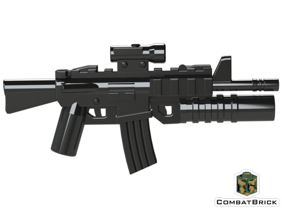 M16A2 with M203 grenade launcher Combatbrick MOMCOM inc