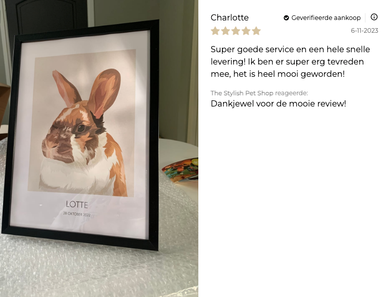 Review huisdier portret