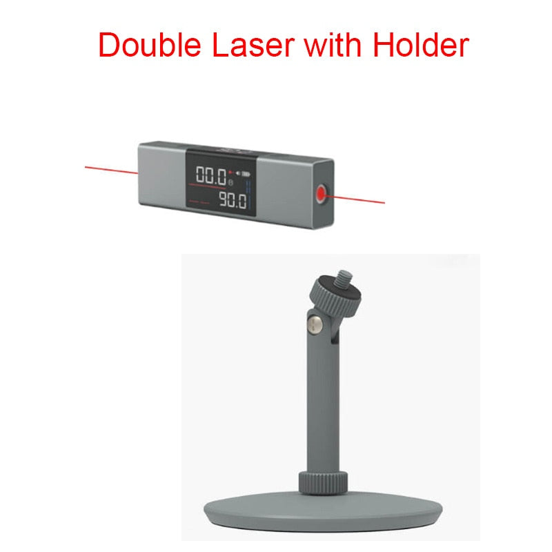 Duka LI1 Laser Protractor Digital Inclinometer Angle Measure Las