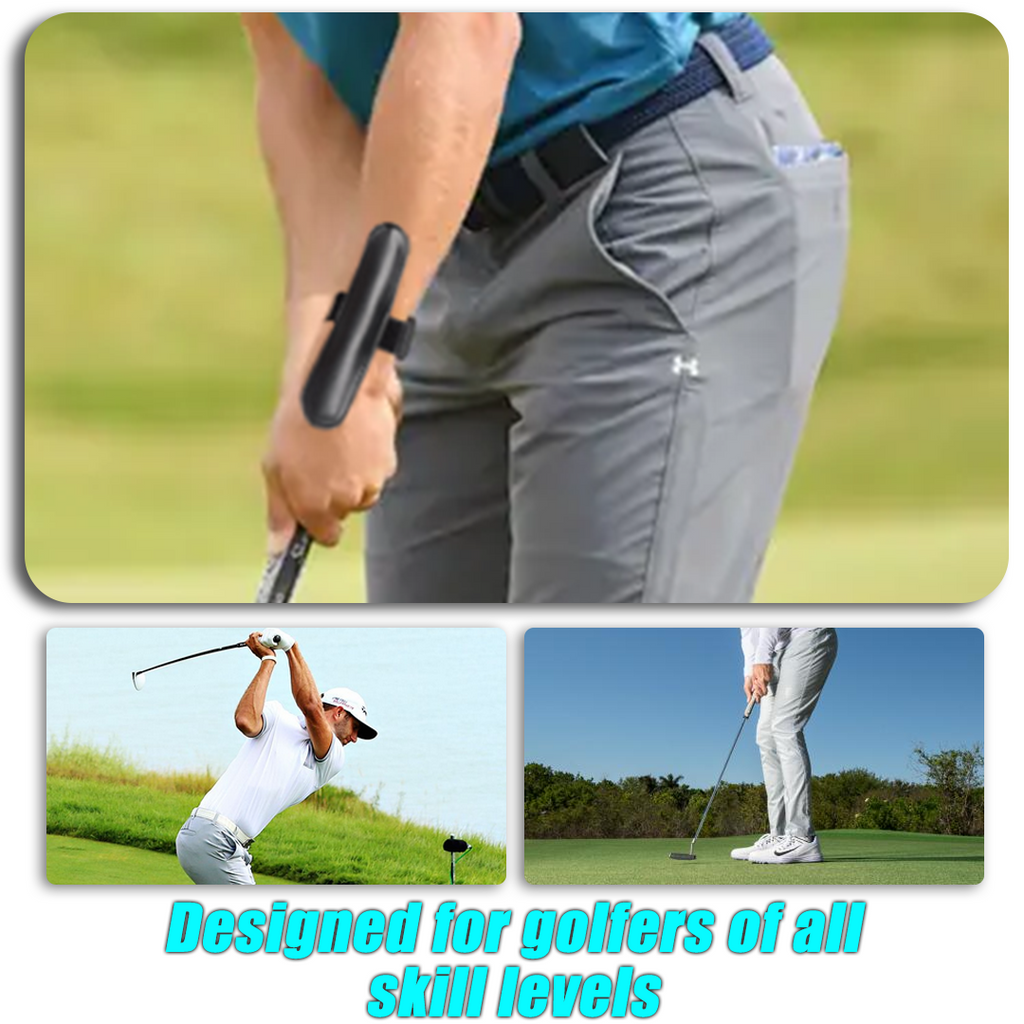 Snitz Golf Spinner Swing Motion Trainer + Golf Swing Wrist Correction ...