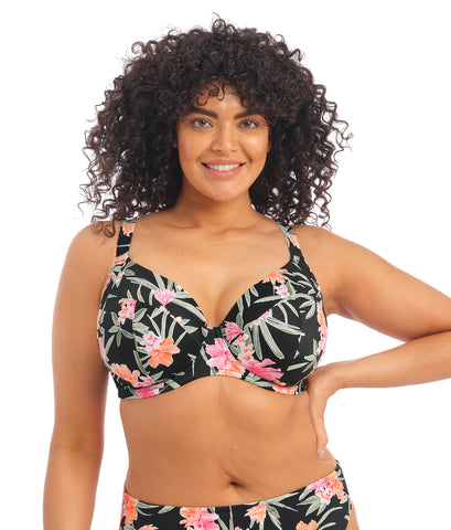 Sunshine Cove Aqua Plunge Bikini Top from Elomi