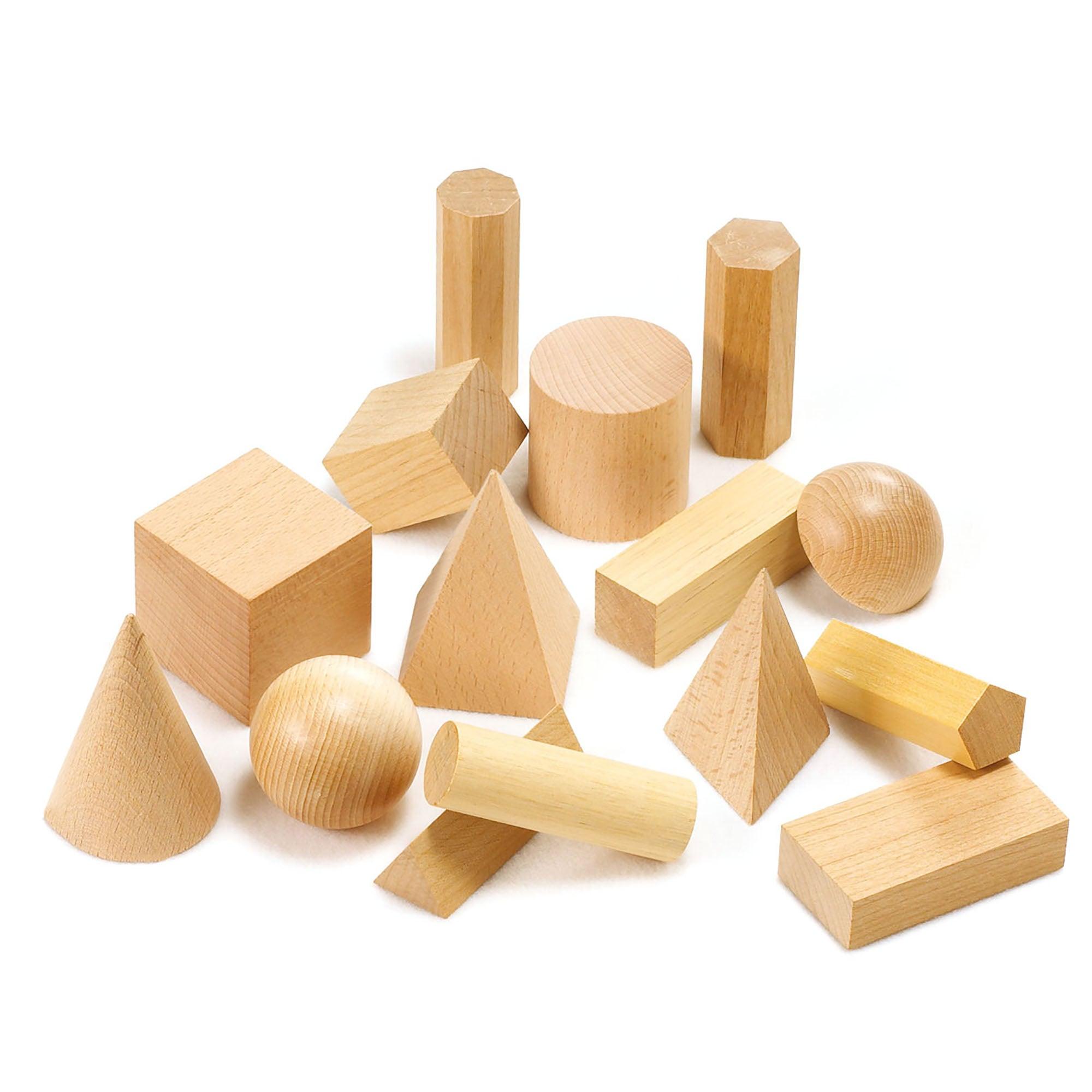 Image of Wooden Geometric Solids