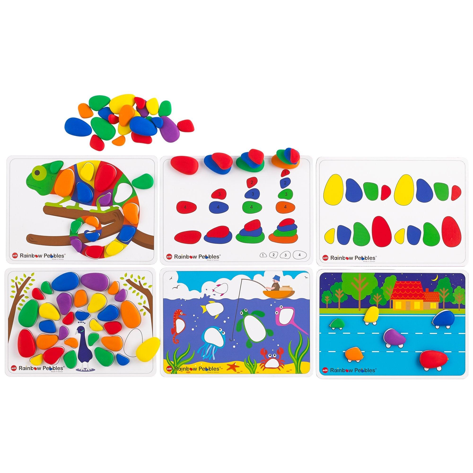 Image of Rainbow Pebbles® Activity Set