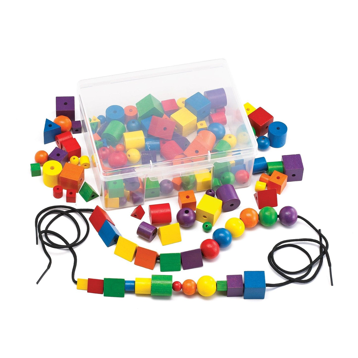 Student Beadstring 1-100: Set of 10 with Round Beads