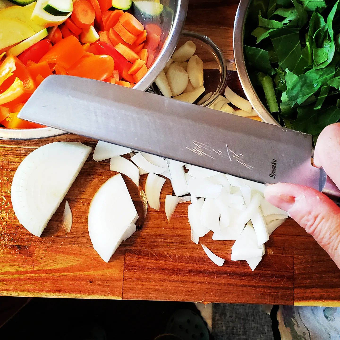 Syosaku Nakiri Vegetable Knife