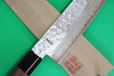 Syosaku engraved knife