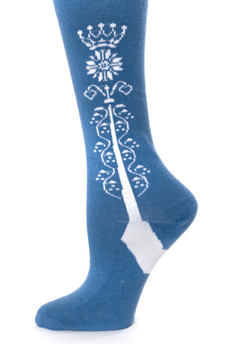 Snowflake Stocking 18x9 - The Blue Tulip Woolery