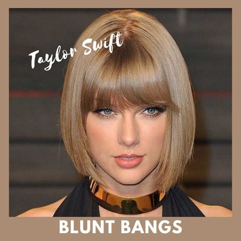Taylor Swift - Blunt Cut Bangs