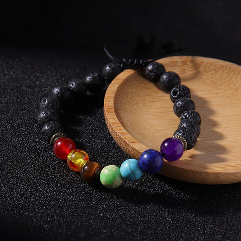 bracciale-pietra-lavica-sette-chakra