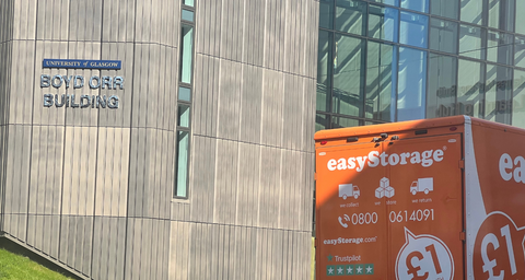 easyStorage offering University of Glasgow students low-cost storage