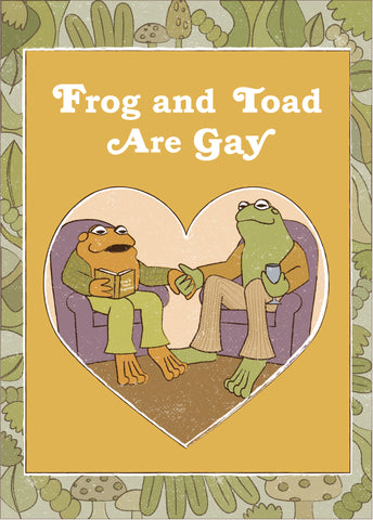 frog and toad are gay book cover art