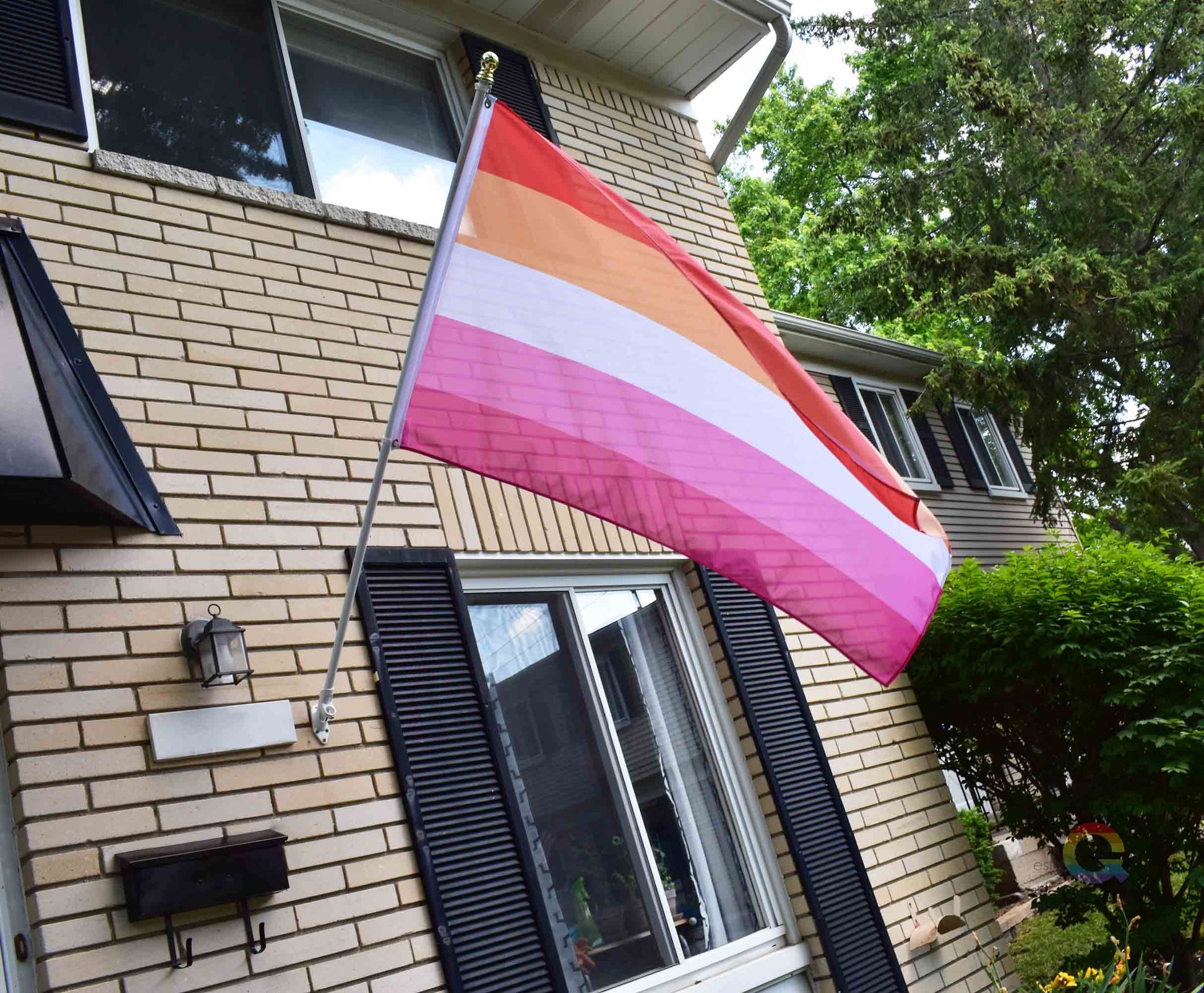 lesbian and gay flag matching