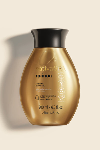 quinoa body oil for soft skin