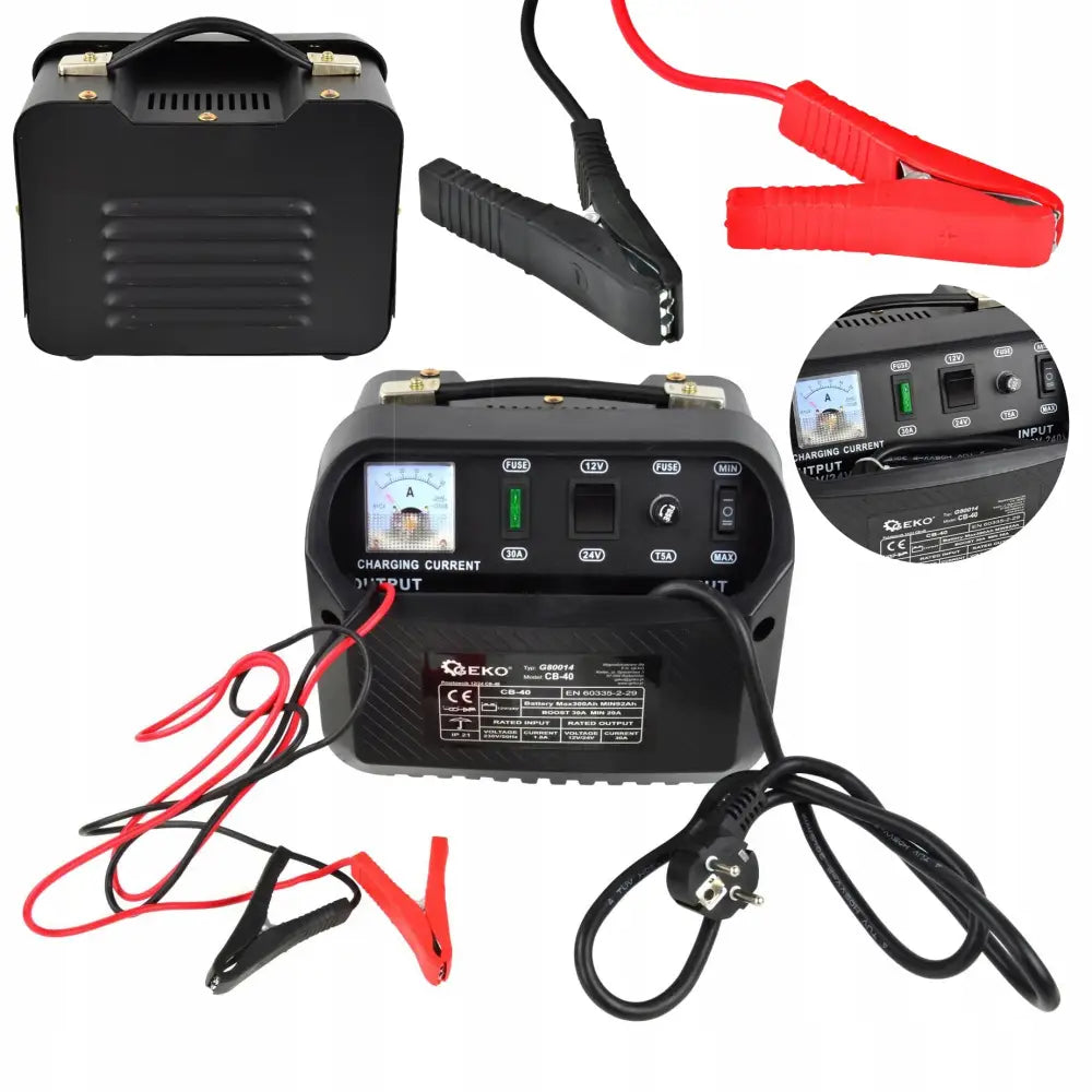 Batterilader Lader 12V 24V 30A G